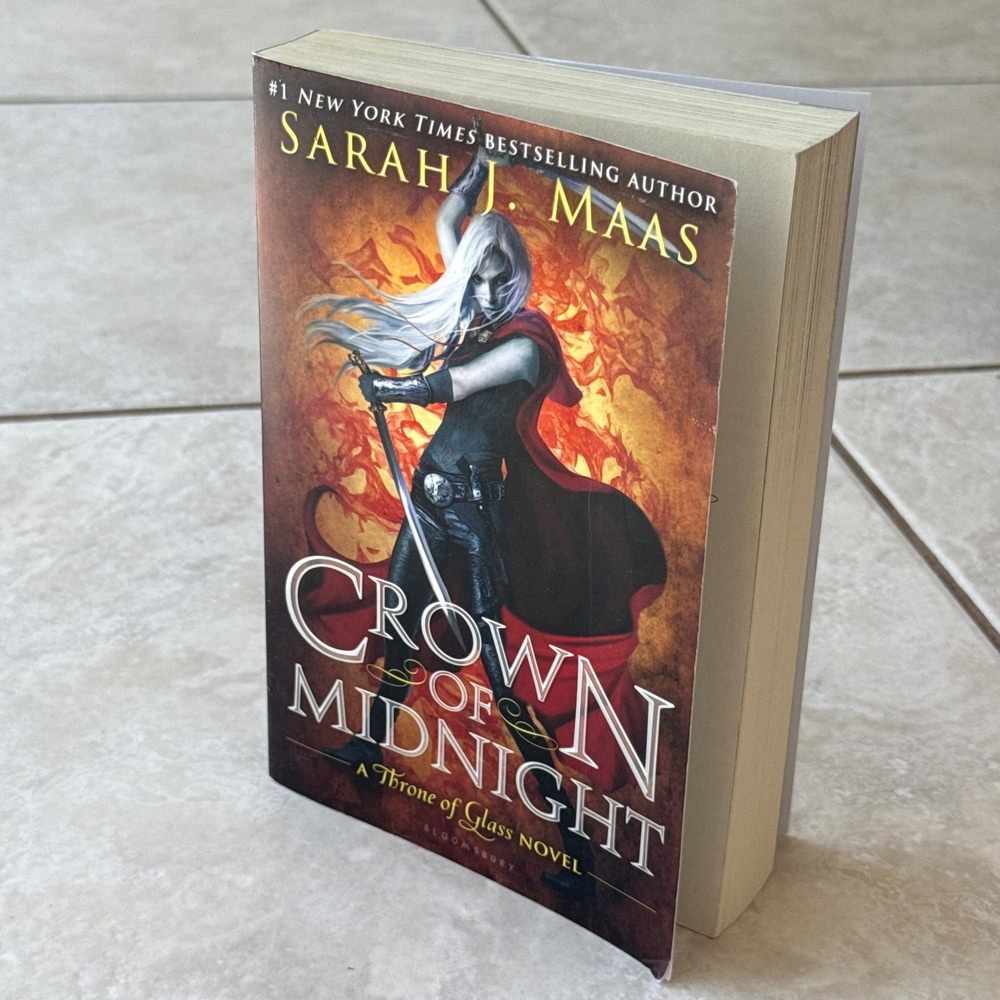 Crown of Midnight Sarah J Maas Throne of Glass Book 2 Paperback Bloomsbury YA